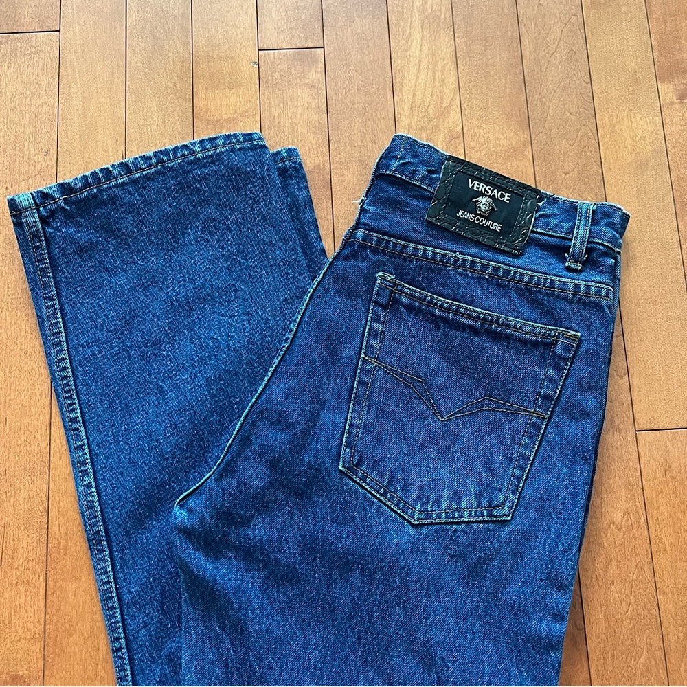 Vintage Men’s Blue Versace Jeans 31X32